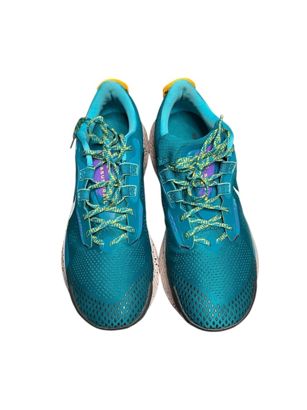 🌻EUC Nike Pegasus Trail 3 Mystic Teal Running Shoes React Foam Trail Sneaker 10 - Picture 7 of 11